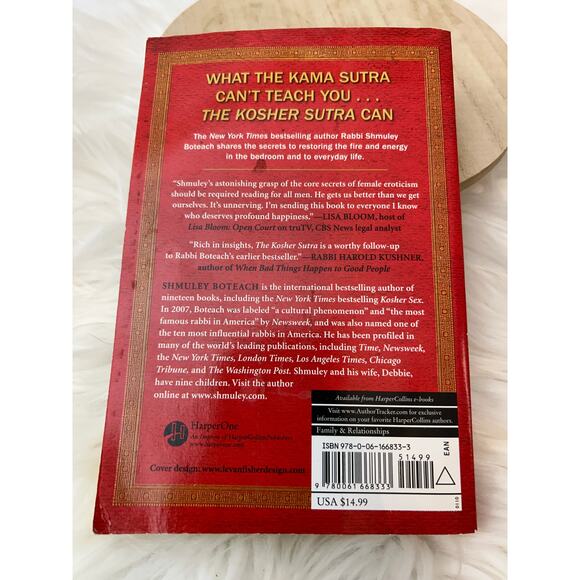 The Kosher Sutra Book by Shmuley Boteach EUC Paperback - Picture 2 of 3